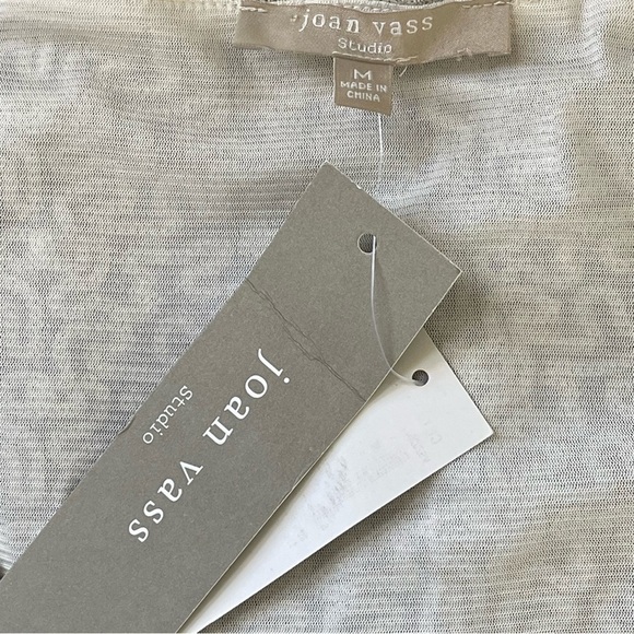 Joan Vass Sequin Tank Medium NWT Sparkle Shiny NYE Going Out New Years Eve Top - Picture 9 of 10